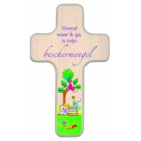Croix Murale 11 X 18 Cm Overal Waar Ik Ga...