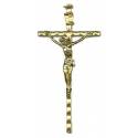 Kruisbeeld - 11 cm - Metaal Verguld 