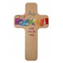 Croix Murale 11 X 18 Cm Jezus Wijst Ons De Weg