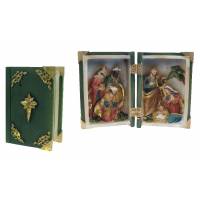 Nativité en livre (10x7x2 cm)