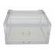 Boîte Plexi Transparent - Carrée - 6 X 6 X 3 cm