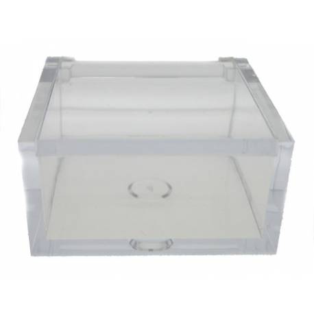 Boîte Plexi Transparent - Carrée - 6 X 6 X 3 cm