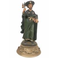 Statue Saint Jacques De Compostelle 27 Cm