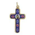 Croix Email Ste Thérèse 3 cm
