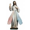 Beeld 120 Cm Barmhartige Christus Gekleurd Glasvezel 