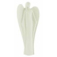 Statue 11 Cm Ange Gardien Bois Sculpté