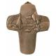 Croix Murale Bronze 10 Cm Bateau/Enfants