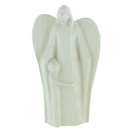 Houtsnijwerk 11 Cm Engel Met Kind 