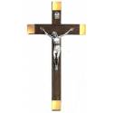 Kruisbeeld - 17 cm - Hout 