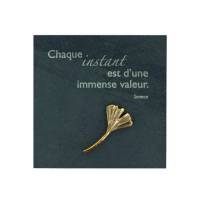 Ardoise 14.5 X 14.5 Cm Chaque Instant Est...