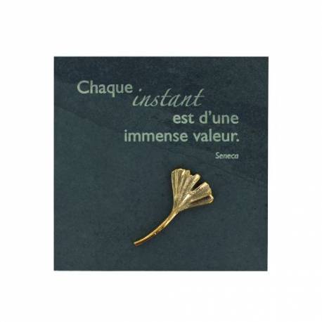 Ardoise 14.5 X 14.5 Cm Chaque Instant Est...