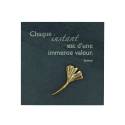 Ardoise 14.5 X 14.5 Cm Chaque Instant Est...