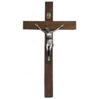 Kruisbeeld - 17 cm - Hout 