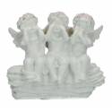 3 Anges sur rocher 11 cm