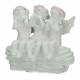3 Anges sur rocher 11 cm