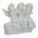 3 Anges sur rocher 11 cm