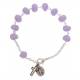 Bracelet-dizainier - Verre - Améthiste