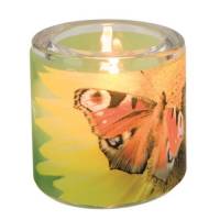Glas+Theelichtje 6 X 6.5 - Verjaardag 