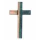 Kruisbeeld 15 Cm Brons Groene Patine 