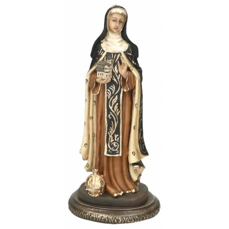 Statue 30 cm Ste Edwige de Pologne