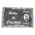 Plaque Cimetiere 09 X 14 Cm Ruhe In Frieden