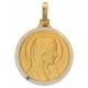 Médaille Vierge - 16 mm - Métal Doré