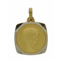 Medaille Similor 16 X 16 Mm Vierge