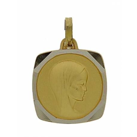Medaille Similor 16 X 16 Mm Vierge