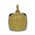 Medaille Similor 16 X 16 Mm Vierge