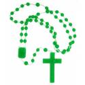 Chapelet sur nylon - Vert
