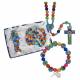 Doosje Rozenkrans + Armband / Multicolor 