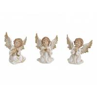 Ange - 8 X 7 X 9 cm - Porcelaine - 3 / Set