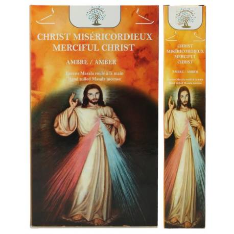 Bâtons d'encens naturels Christ Miséricordieux