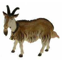 Chevre A Traire : crèche de Noël en bois Ulrich 15 cm