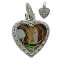 Médaille Coeur Appar. Lourdes