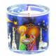 Glas+Theelichtje 6 X 6.5 - Kerststal 