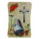 Cadre 10 X H15 cm - Ste Rita + Croix St Benoît 7 cm