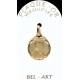Médaille plaqué-or - Vierge - 16 mm