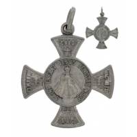 Croix de Sauvegarde E.J. Prague-20X20mm-Mét. Agté