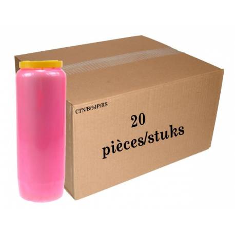 Carton de 20 Neuvaines - Rose - Parfum de Rose