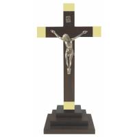 Kruis op voet - 19 X 6.5 cm - Hout 