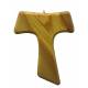 Croix Tau - 13 cm - Bois d'Olivier