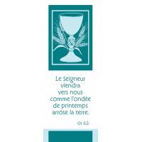 Signet 15 X 5.5 Cm Symboles + Verset Biblique