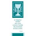 Signet 15 X 5.5 Cm Symboles + Verset Biblique