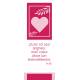 Signet 15 X 5.5 Cm Symboles + Verset Biblique