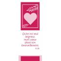 Signet 15 X 5.5 Cm Symboles + Verset Biblique