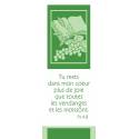 Bladwijzer 15 X 5.5 Cm Symboles + Bijbelse Vers 