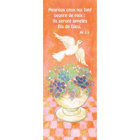 Signet 15 X 5.5 Cm Maite Roche + Verset Biblique