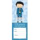 Bladwijzer 15 X 5.5 Cm Communie Invitatie + Bijbelse Vers 