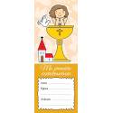 Signet 15 X 5.5 Cm Communion Invitation + Verset Biblique